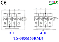 275V / 385V 60kA -電気パネルのための120kAタイプ1電光サージ・プロテクター